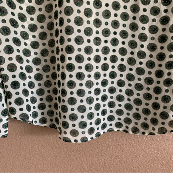 Philosophy Sheer Button Down Blouse Size Large - Picture 8 of 8